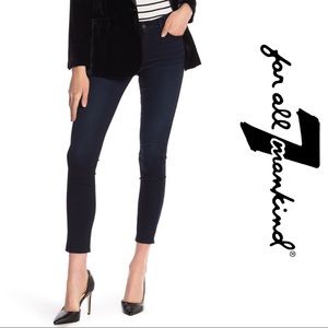 New 7 For All Mankind- Ankle Super Skinny Jeans